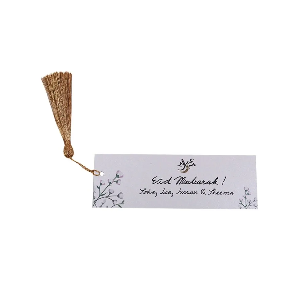 Personalized Eid Bookmarks